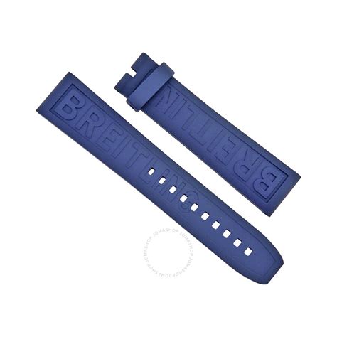 breitling rubber band watch|Breitling 22 20 rubber strap.